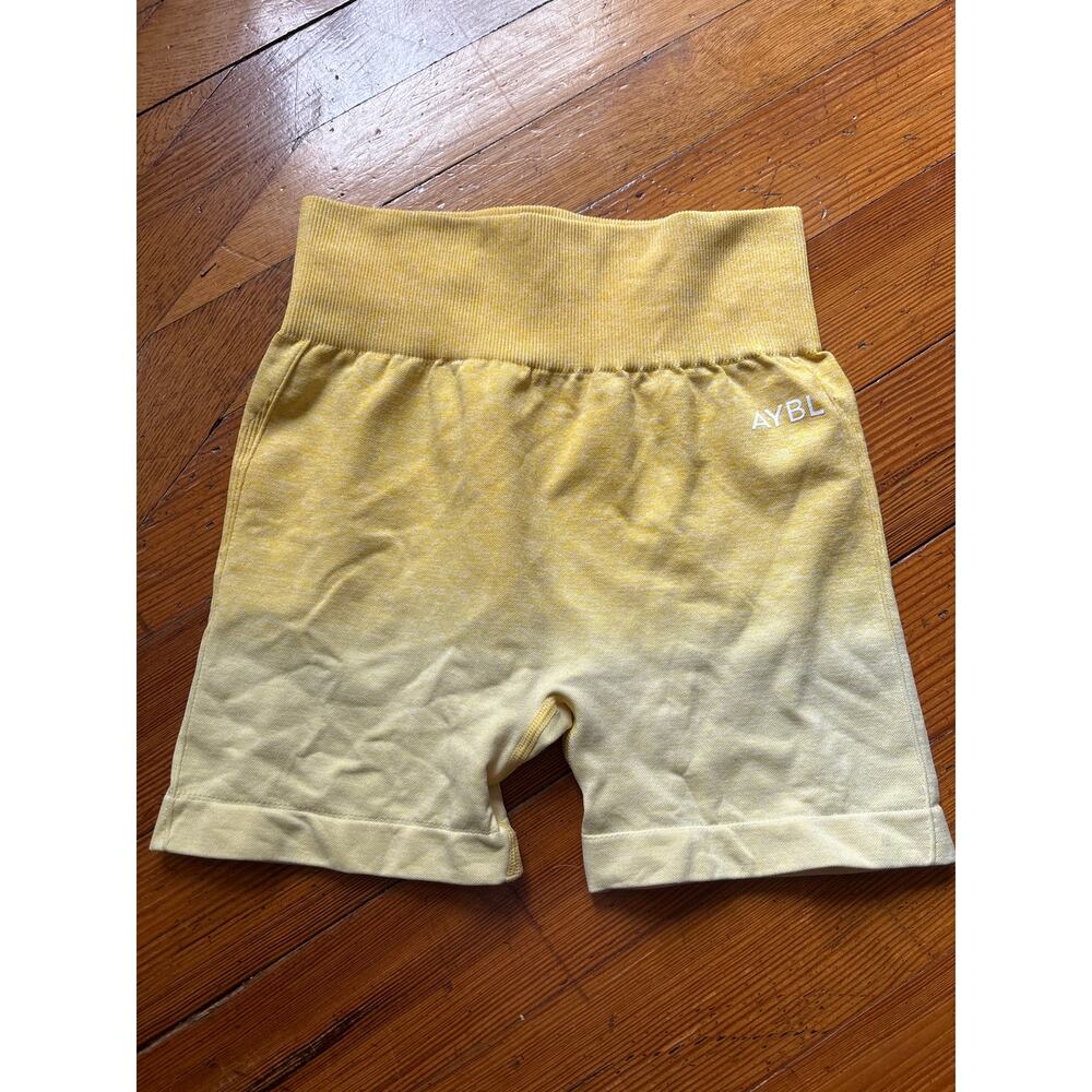 Abyl Empower Seamless Yellow Hombre short XS